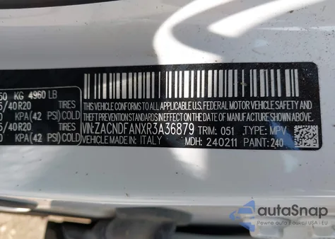 2024 Dodge Hornet Gt from USA, damaged, VIN ZACNDFANXR3A36879